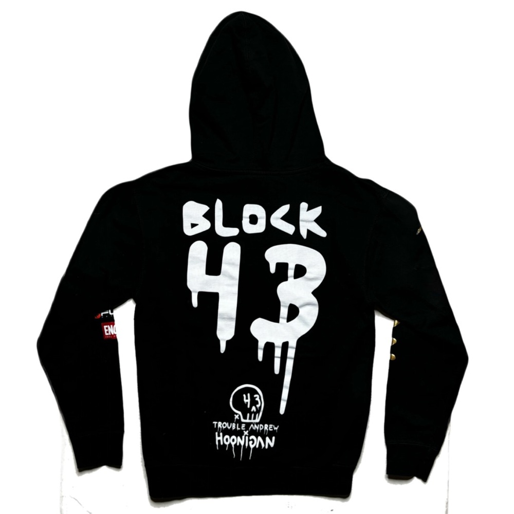 Hoonigan x Trouble Andrew Ken Block Ghost Series pullover hoodie - Picture 2 of 9